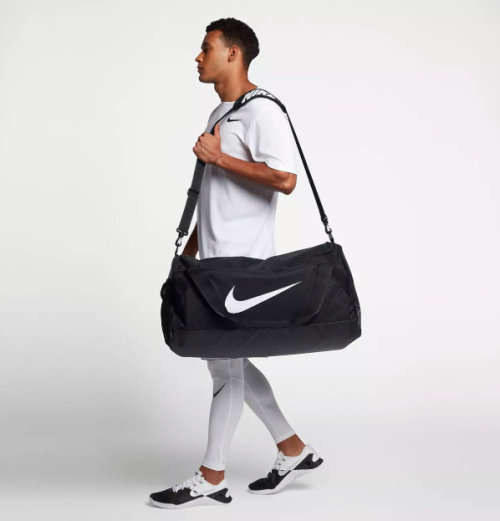 Original NIKE UNISEX Brasilia Duffel Bag (Medium) BA5334 010 (81 Liters)