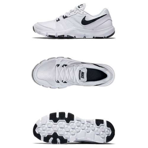 Original Mens NIKE Flex Show TR 4 White/ Black 807182 101 Size UK 11 (SA 11)