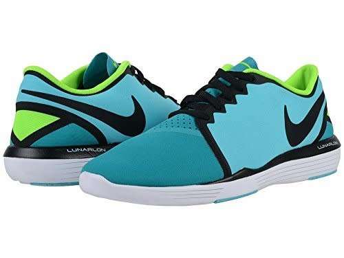 Original Women's Nike Training Lunar Sculpt 818062 403 Gamma Blue/ Black Size UK 4.5 (SA 4.5)