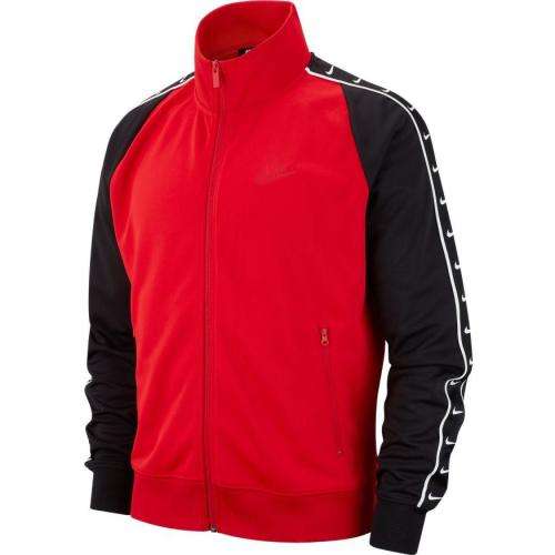 Original Mens Nike Sportswear HBR Park Statement Jacket University Red AR3139 657 Size Medium