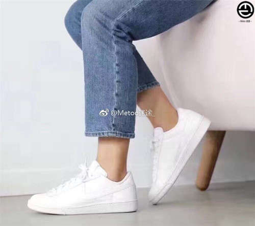 Original Women's NIKE Sportswear Court Majestic White/Wolf Grey 454256 118 UK 4 (SA 4)