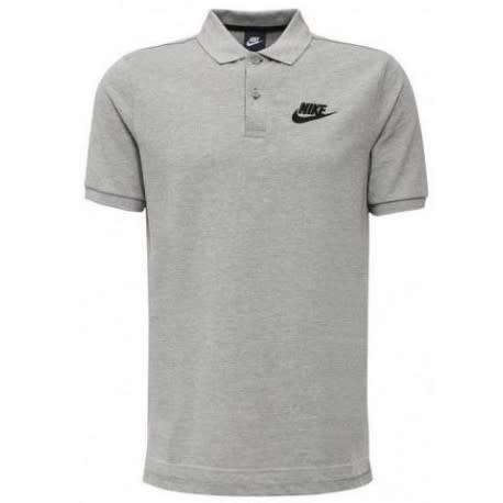 Original Mens Nike Sports Wear Polo Shirt Grey 934698 063 Size Medium