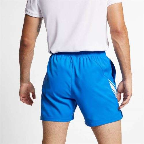 Original Mens Nike COURT 7" Dri-FIT Blue Short 939273 403 Size Medium