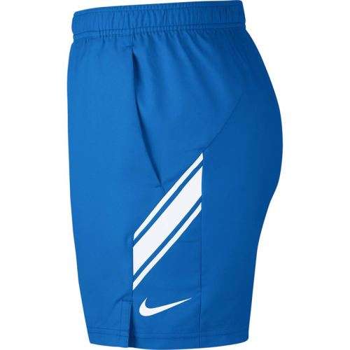Original Mens Nike COURT 7" Dri-FIT Blue Short 939273 403 Size Medium