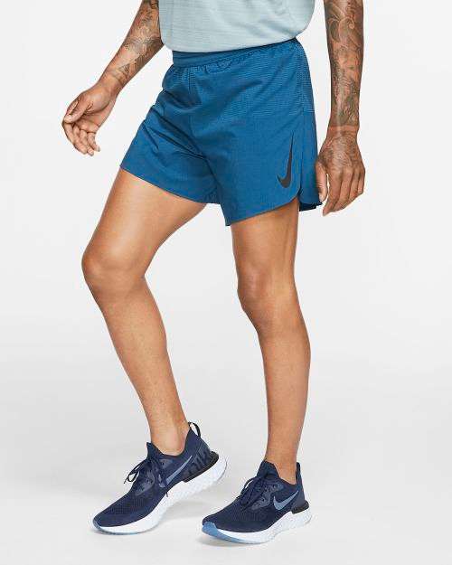 Original Mens Nike AeroSwift (London) 13cm Running Shorts Blue AQ5302 492 Size Medium
