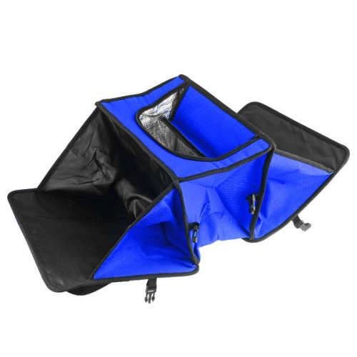 Auto Trunk Organizer with Cooler Bag Multi Durable Collapsible Compartment Cargo Storage Bag for Car