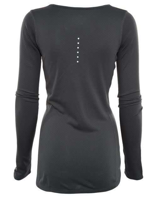 Original Women's NIKE DRI IT ZONAL COOL RELAY LONG SLEEVE TOP 831514 010 Size Medium