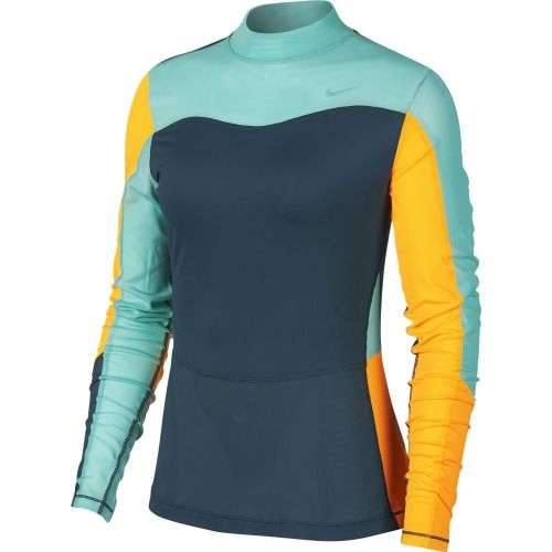 Original Women's Nike Pro HyperCool Long-Sleeve Top AR6699 304 Size Medium