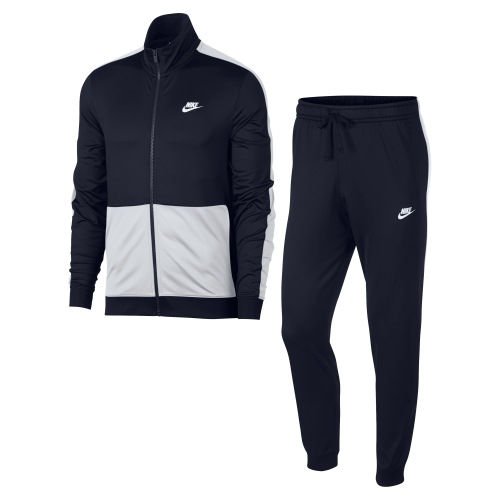 Original Nike Mens Summer Sportswear Tracksuit OBSIDIAN / WHITE 928109 452 Size Large