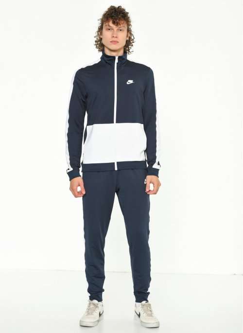 Original Nike Mens Summer Sportswear Tracksuit OBSIDIAN / WHITE 928109 452 Size Large