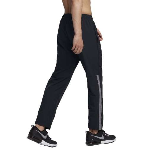 Original NIKE MEN'S DRI-FIT WOVEN BLACK TRAINING PANTS 927380 010 Size Medium