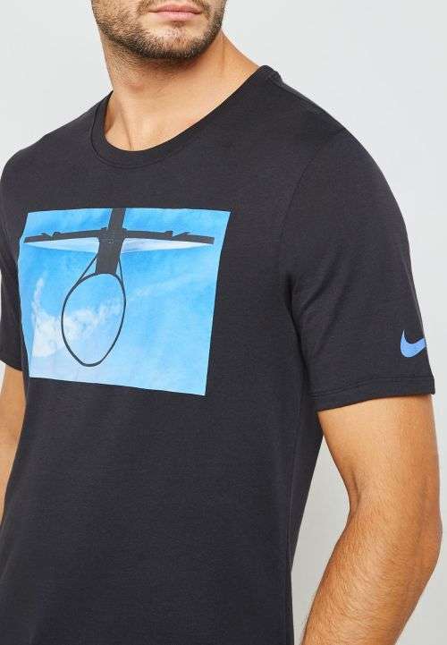 NIKE Men's DAYDREAM TEE Black 923725 010 Size Large