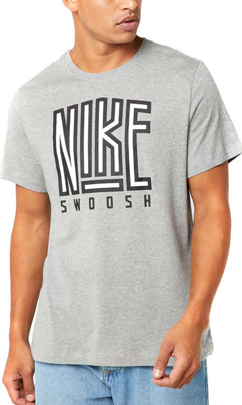Original Mens NIKE NSW TEE SWOOSH BB CORE AR5025 063 Size Extra Large