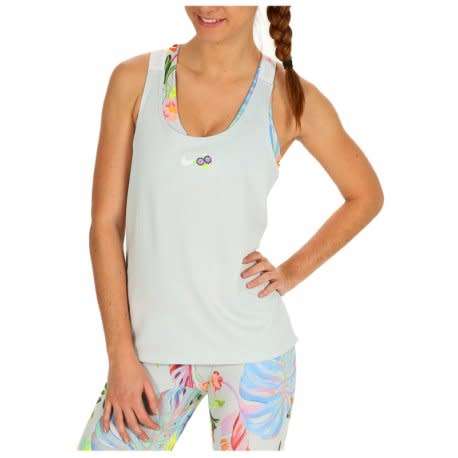 Original Womens NIKE Elstka Hyper Femme Gym Wear Tank Pure Platinum AR0774 043 Size Medium