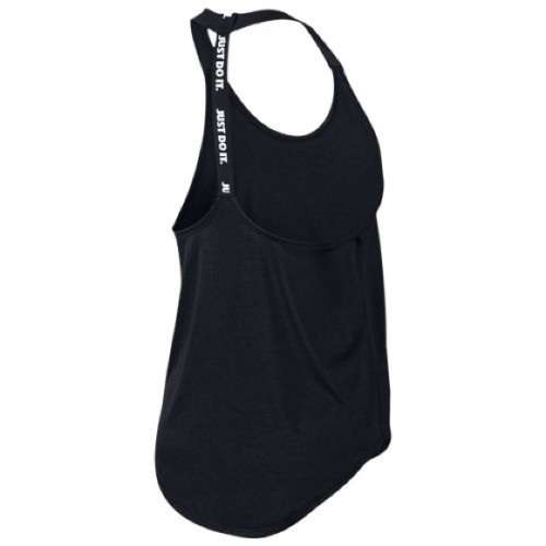 Original Womens Nike Dri-Fit Elastika Solid Athletic Training Tank Black 871795 010 Size Small