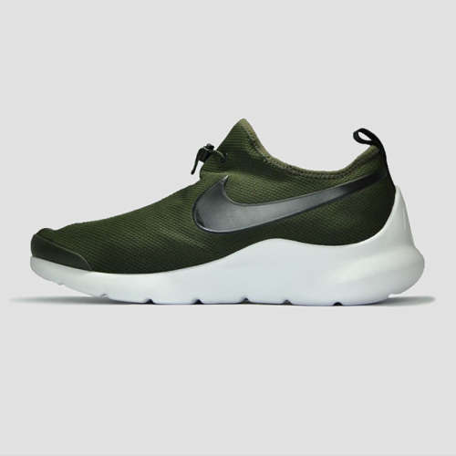 Original Mens NIKE APTARE ESSENTIAL Sequoia/ Black-White 876386 300 Size UK 8 (SA 8)
