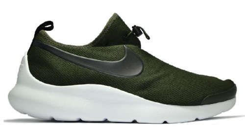 Original Mens NIKE APTARE ESSENTIAL Sequoia/ Black-White 876386 300 Size UK 8 (SA 8)