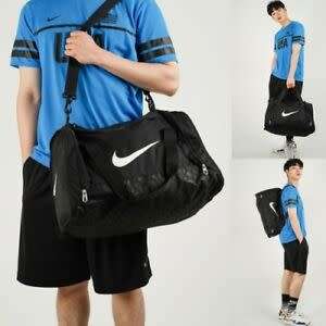Original NIKE Brasilia UNISEX Training Duffle Bag Black BZ9771 001 (Small - 40 Liters)