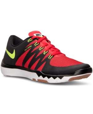 Original Mens Nike Nike Free Trainer 5.0 V6 University Red/ Black 719922 670 Size UK 11 (SA 11)