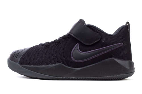 Original Boys NIKE Team Hustle Quick 2 (PS) Black/Anthracite AT5299 001 Size UK 1 (SA 1)