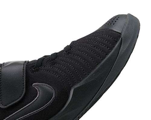 Original Boys NIKE Team Hustle Quick 2 (PS) Black/Anthracite AT5299 001 Size UK 1 (SA 1)