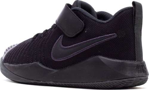 Original Boys NIKE Team Hustle Quick 2 (PS) Black/Anthracite AT5299 001 Size UK 1 (SA 1)