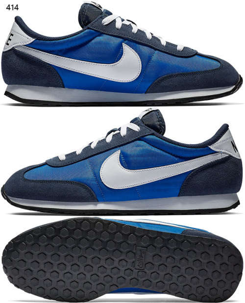 Original Mens NIKE Mach Runner 303992 414 Game Royal/ White Size UK 11 (SA 11)