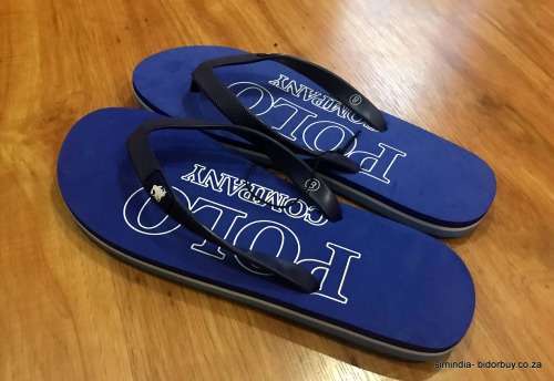 Original Men's POLO Summer Flip Flops Blue Size UK 9 (SA 9)