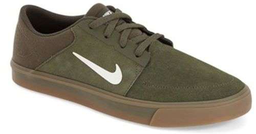 Original Mens Nike SB Portmore 725027 312 Cargo Khaki / Sail Size UK 11 (SA 11)