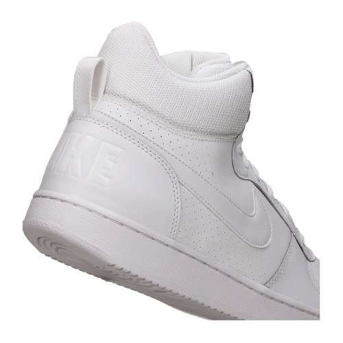 Original Mens Nike Court Borough MID 838938 111 White/ White Size UK 11 (SA 11)