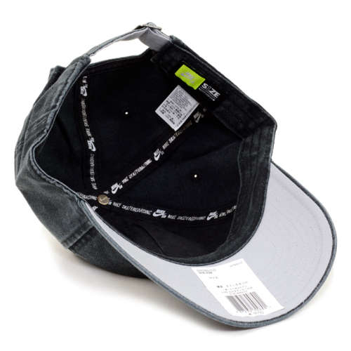 Original UNISEX Nike Adult SB Heritage 86 Washed Denim Skateboarding Strapback Cap One Size fits all