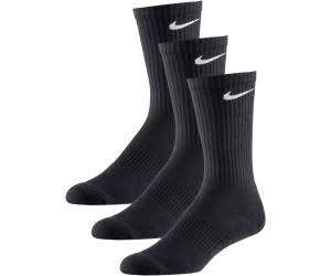 Original Men's 3 Pairs Nike Performance Cushion Crew Black SX4700 001 Fits Size UK 12-15