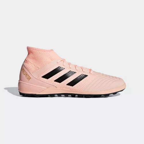 Original Men's ADIDAS Predator Tango 18.3 TF Sneakers Clear Orange DB2132 Size UK 8 (SA 8)