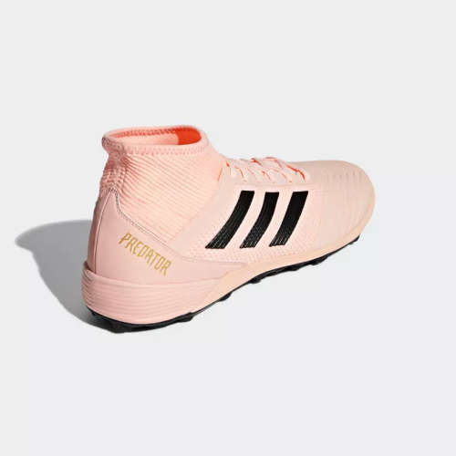 Original Men's ADIDAS Predator Tango 18.3 TF Sneakers Clear Orange DB2132 Size UK 8 (SA 8)