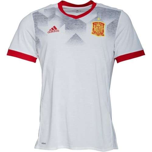 Original Men's ADIDAS Spain Home Pre-Match Jersey White BP9196 Size Large