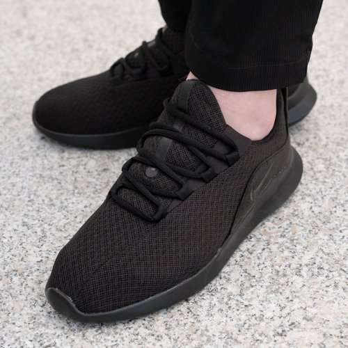 Original Mens Nike VIALE SNEAKERS (latest) AA2181 005 Black/ Black Size UK 12 (SA 12)