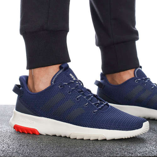 Original Mens adidas Cloudfoam Racer TR Shoes Blue F34864 Size UK 12 (SA 12)