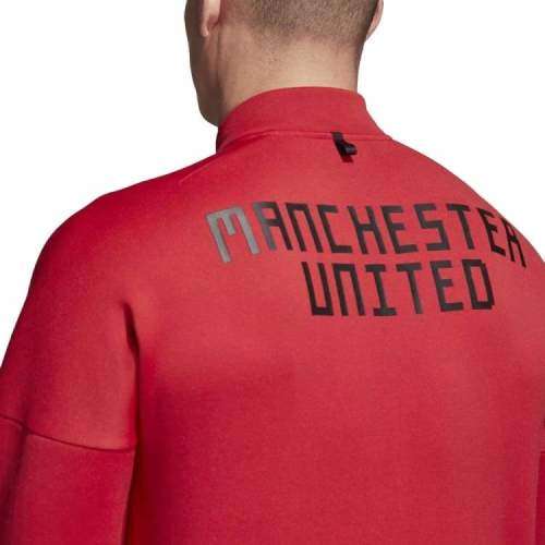 Original Men's adidas Manchester United Official Licensed Product Z.N.E. Jacket Size Large