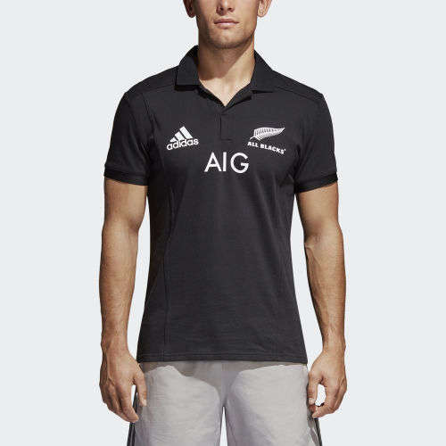 Original Men's adidas All Blacks Supporters Polo Jersey Official Licensed Product AP5672 Size Medium