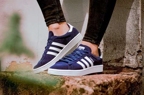 Original KIDS adidas UNISEX Campus (kids) Blue BY9579 Size UK 5 (SA 5)
