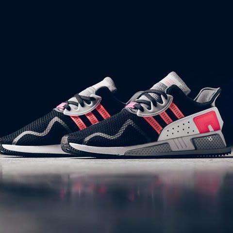 Original Men's adidas EQT Cushion ADV Core Black AH2231 Size UK 11 (SA 11)