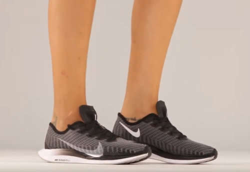 Original Women's Nike Zoom Pegasus Turbo 2 Black/ Gunsmoke AT8242 001 Size UK 5.5 (SA 5.5)