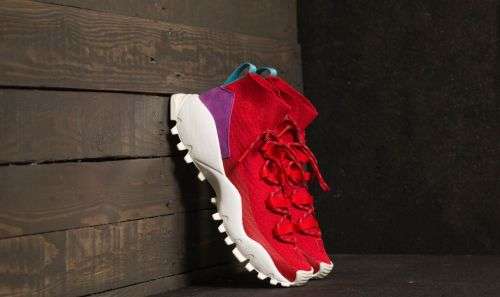 Original Mens adidas SEEULATER Primeknit BY9401 Scarlet/ Shock Purple Size UK 9 (SA 9)