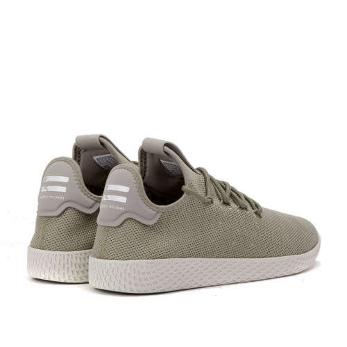 Original Mens adidas Pharrell Williams Tennis HU Beige/ Chalk White CQ2163 Size UK 10 (SA 10)