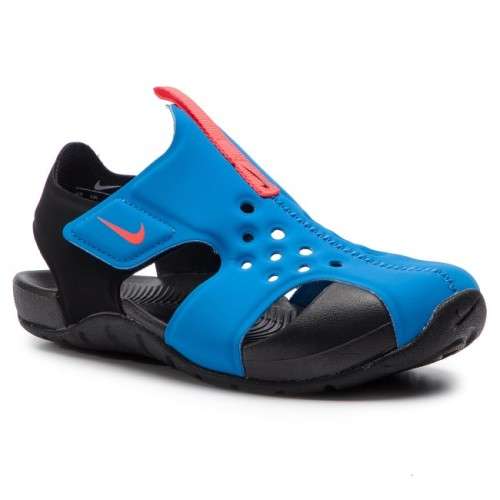 Original Nike Sunray Protect 2 PS UNISEX Children Sandals Photo Blue 943826 400 Size UK 1.5 (SA 1,5)