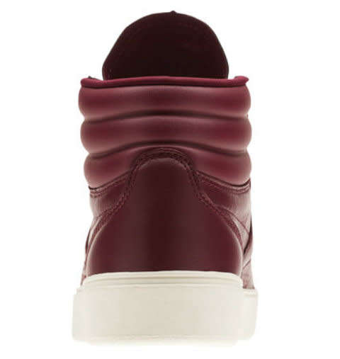 Original Womens Reebok Freestyle Leather Hi Nova Burgundy CN3847 Size UK 5 (SA 5)