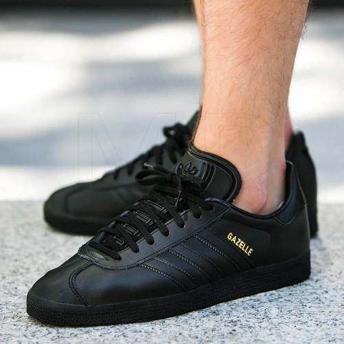 Original Men s adidas Gazelle Core Black Gold Metallic BB5497 Size UK 7 SA 7 bobshop .za