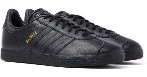 Mens black gazelles size 11 shop