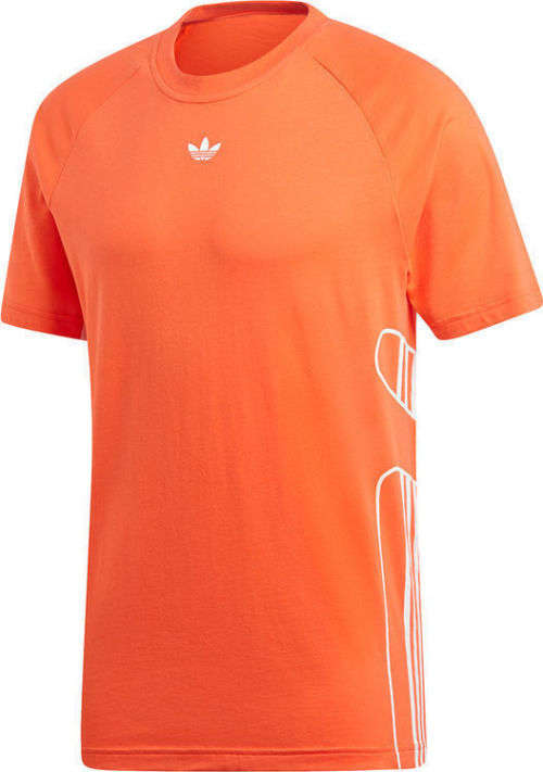 Original Men's adidas Flamestrike Tee True Orange DU8108 Size XL