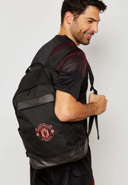 Original adidas Unisex Manchester United Backpack Official Licensed Product CY5583